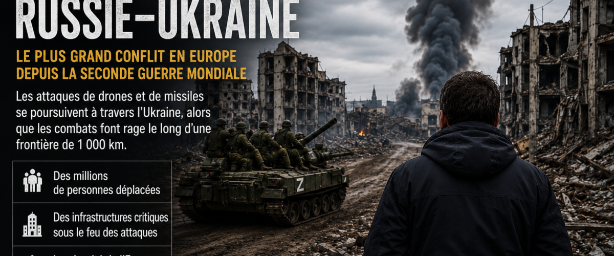 La guerre d’agression de la Russie contre l’Ukraine se poursuit alors que les attaques s’intensifient