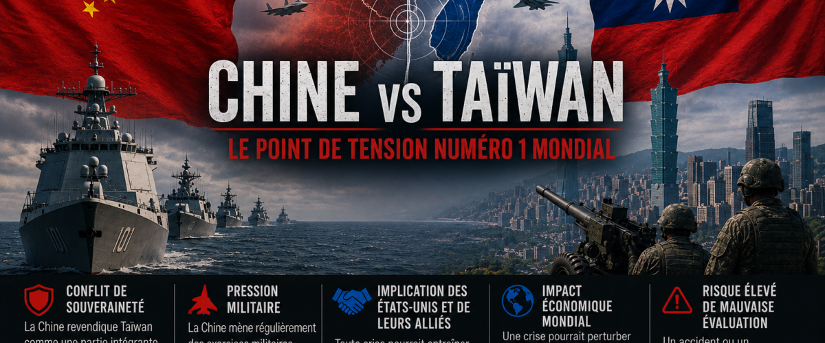 Les tensions entre la Chine et Taïwan demeurent le point de friction le plus dangereux d’Asie