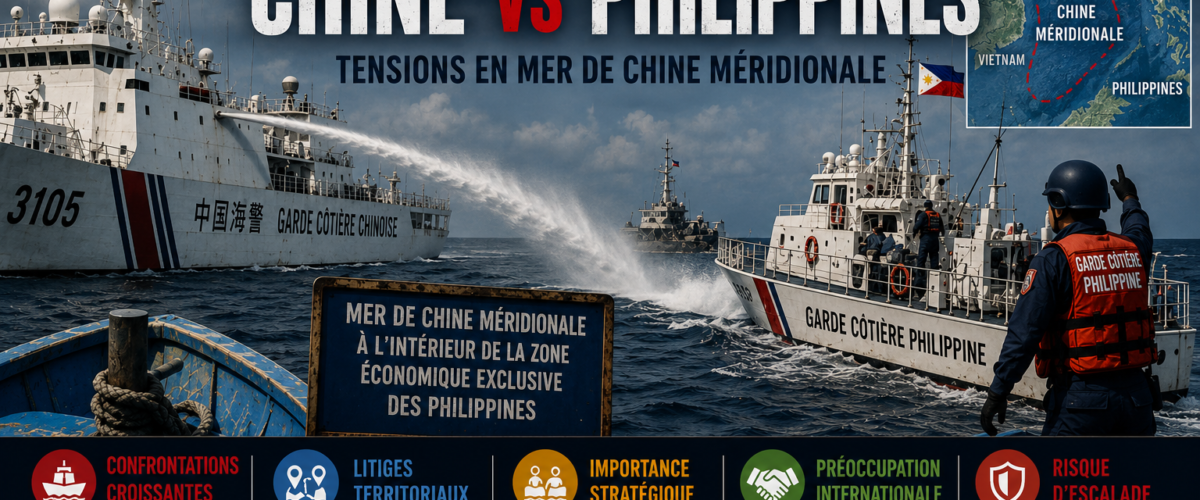 Le différend entre la Chine et les Philippines alimente les tensions en mer de Chine méridionale